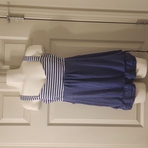 Lululemon Elevate Purple stripes Sports Bra Tank Top